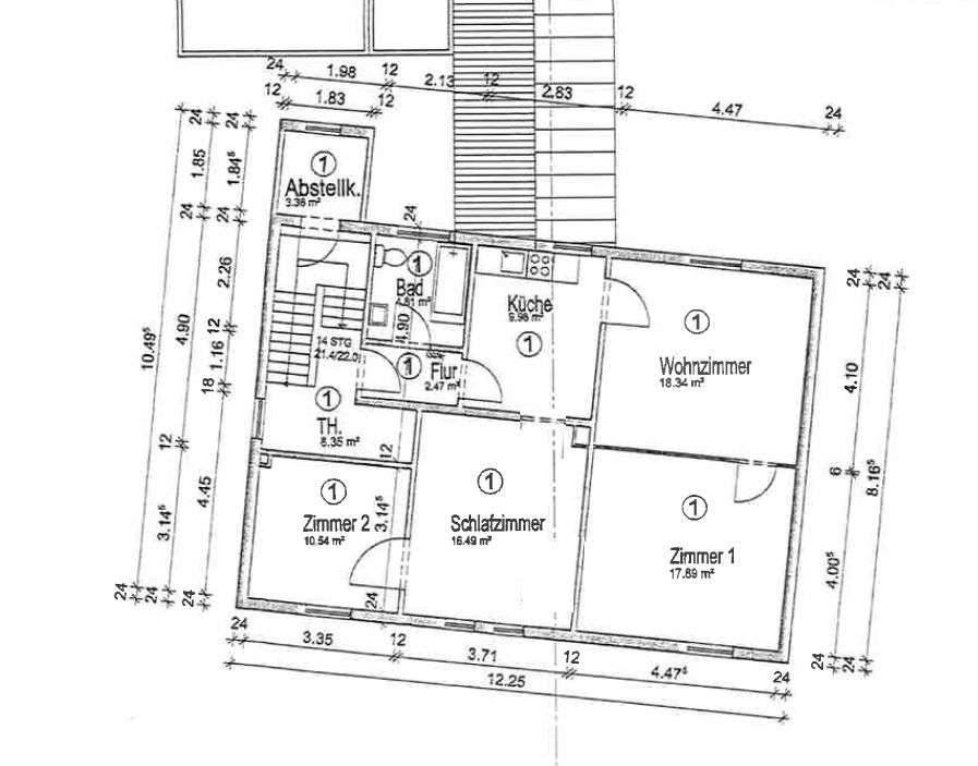 Grundriss OG1 Stand 2024